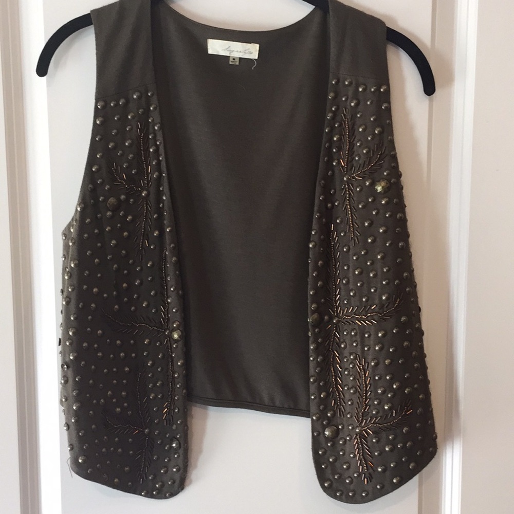Boho Embellished vest